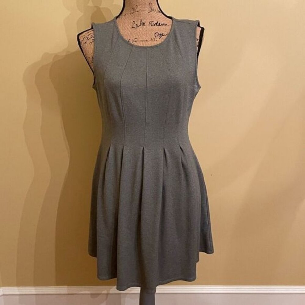 Monteau Grey Sleeveless Dress